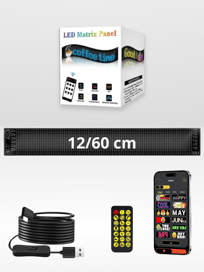 Pannello LED Auto Personalizzabile e Regolabile