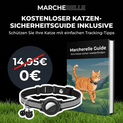 Macherelle™ – Collare GPS per Gatto Senza Abbonamento | Compatibile con iOS e Android