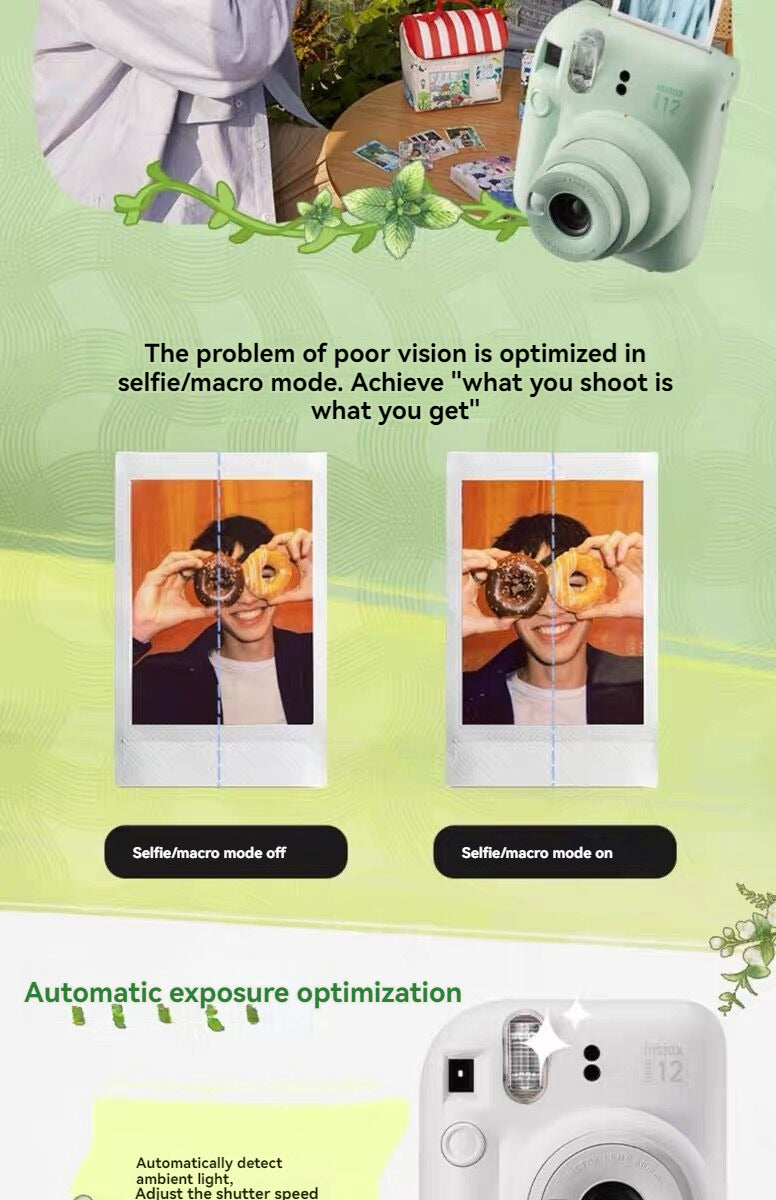Marcherelle™ – Fotocamera Istantanea per Bambini per Creatività Divertente