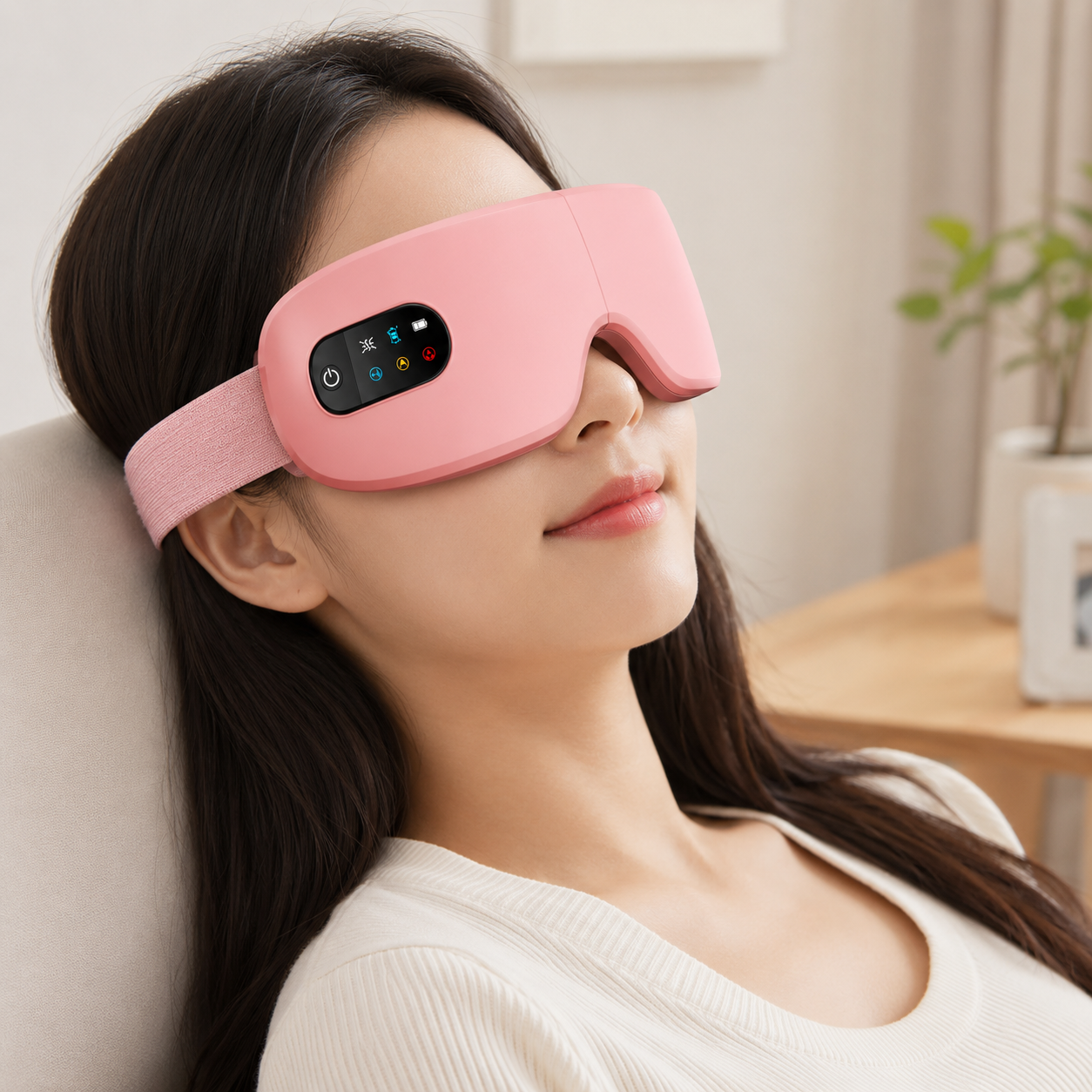 Maschera Riscaldante per il Relax degli Occhi