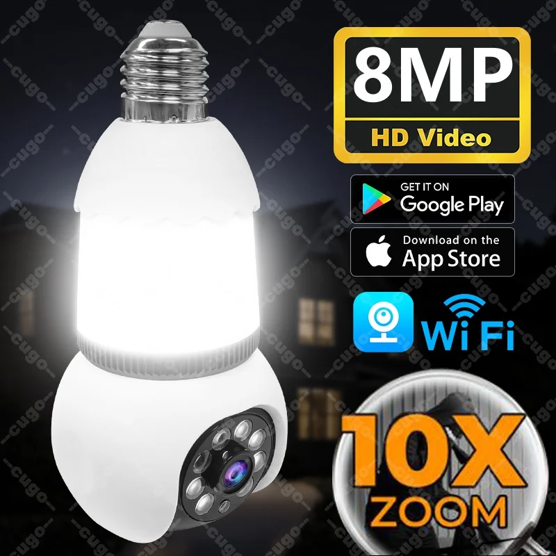 Marcherelle™ – Telecamera di Sicurezza con Lampadina LED Visione a Colori