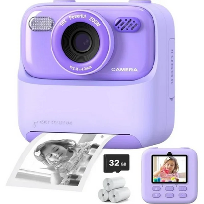 Marcherelle™ – Fotocamera Istantanea per Bambini per Momenti Creativi