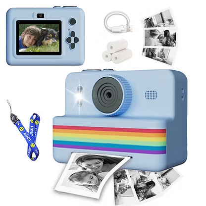 Marcherelle™ – Fotocamera per Bambini con Stampa Istantanea Creativa
