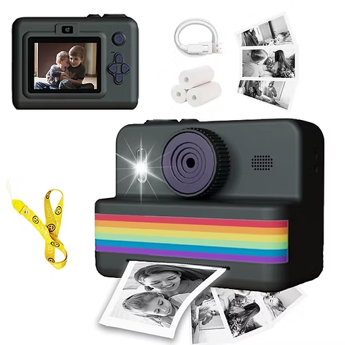 Marcherelle™ – Fotocamera per Bambini con Stampa Istantanea Creativa