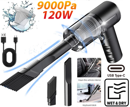 Marcherelle™ – Aspirapolvere Senza Fili per Auto 120w Leggero e Versatile