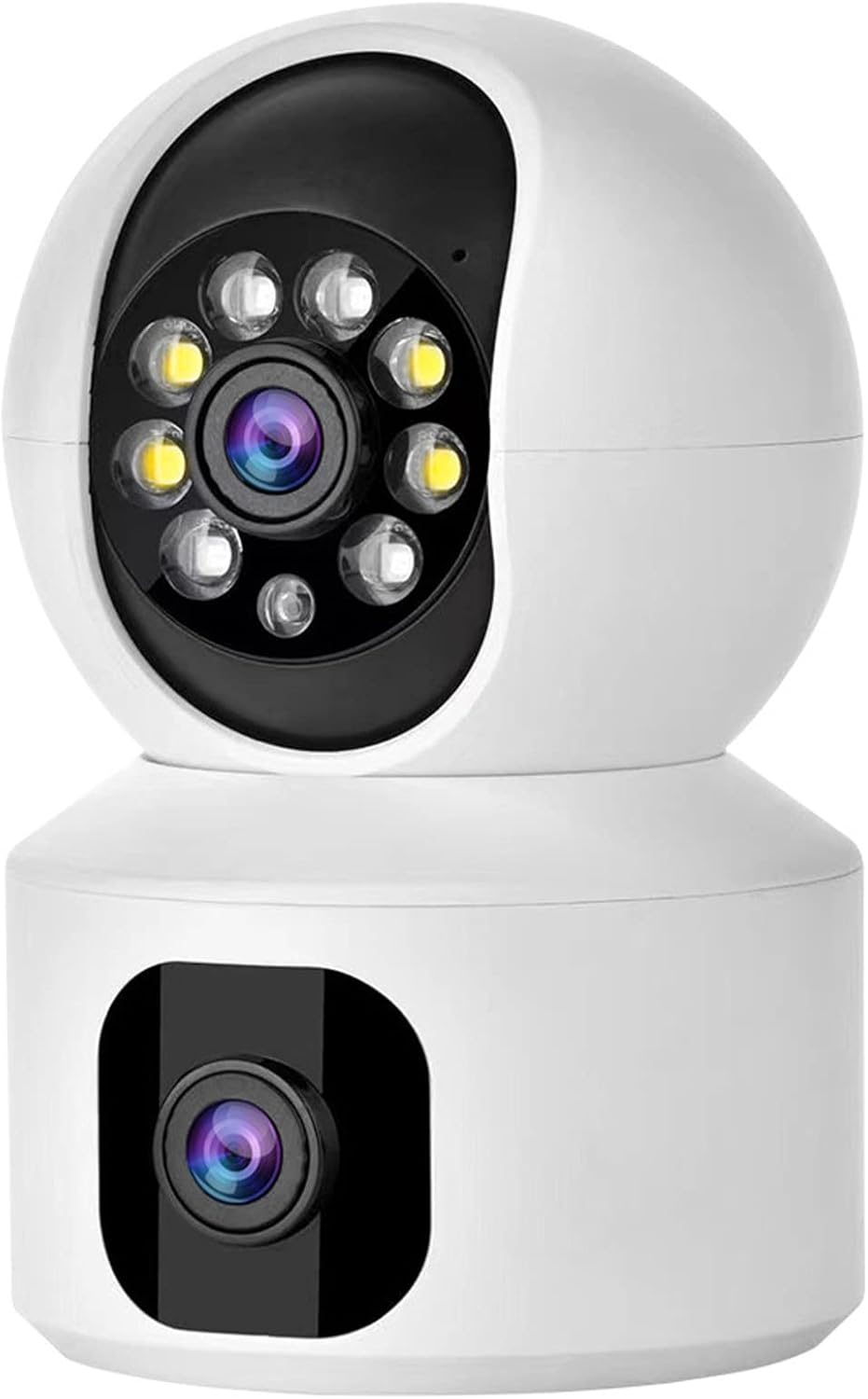 Marcherelle™ – Telecamera di Sicurezza WiFi a Doppio Obiettivo Visione HD