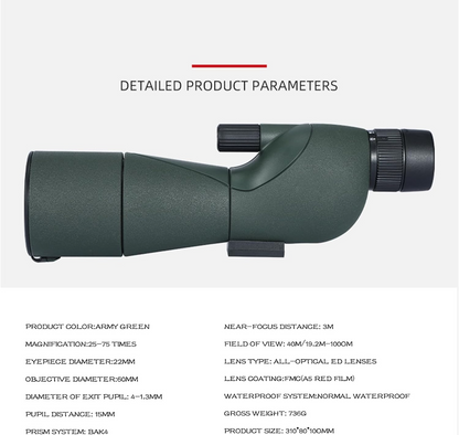 Marcherelle™ – Monoculare Zoom 15–45× per Osservazione Chiara