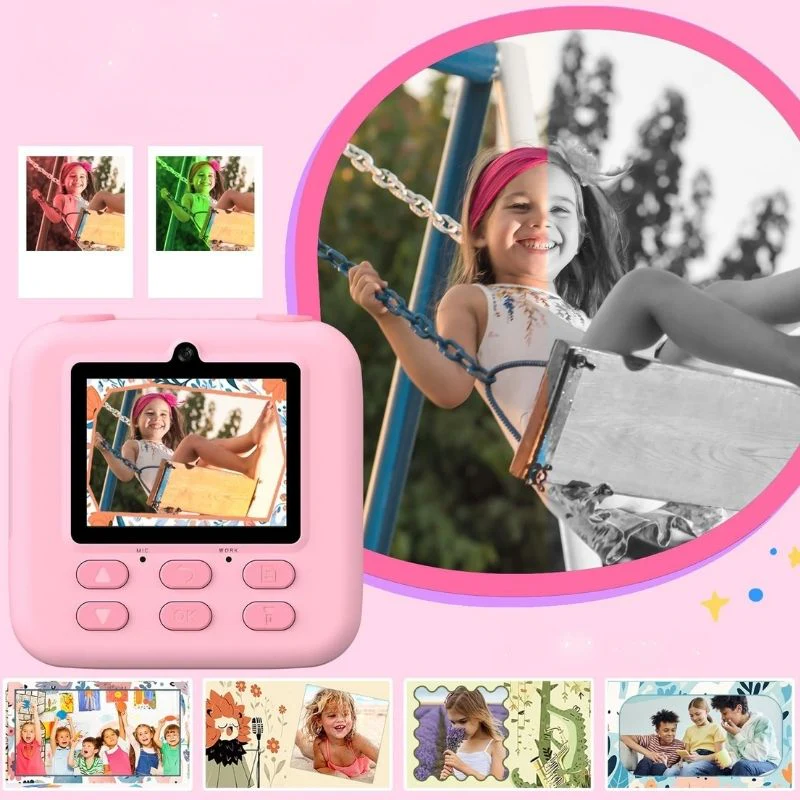 Marcherelle™ – Fotocamera Istantanea per Bambini per Momenti Creativi