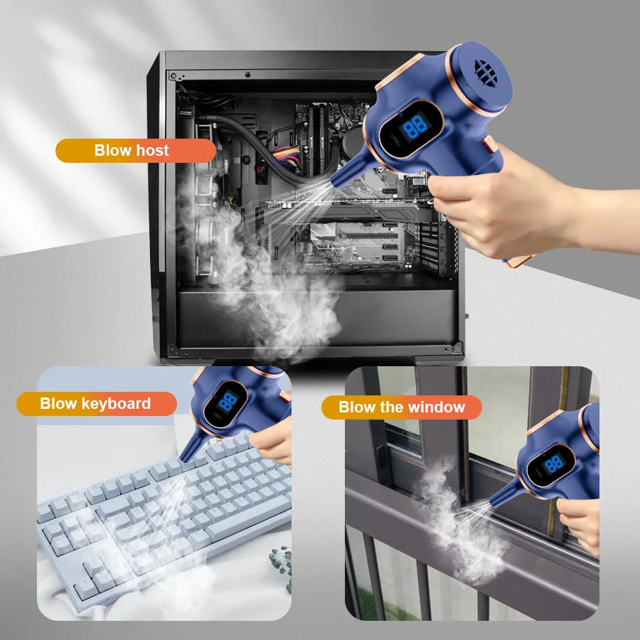 Marcherelle™ – Aspirapolvere Senza Fili per Auto con Aspirazione Ciclonica