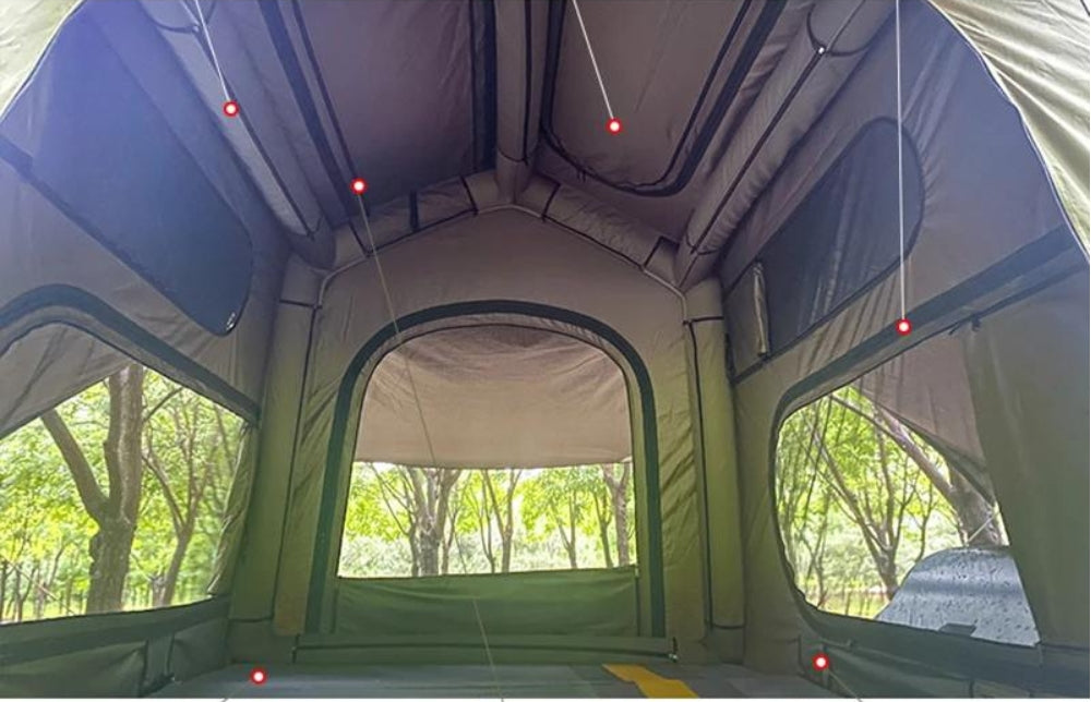 Tenda da Tetto Autoportante per Auto