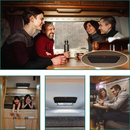 Tenda per finestra caravan arrotolabile ed elegante