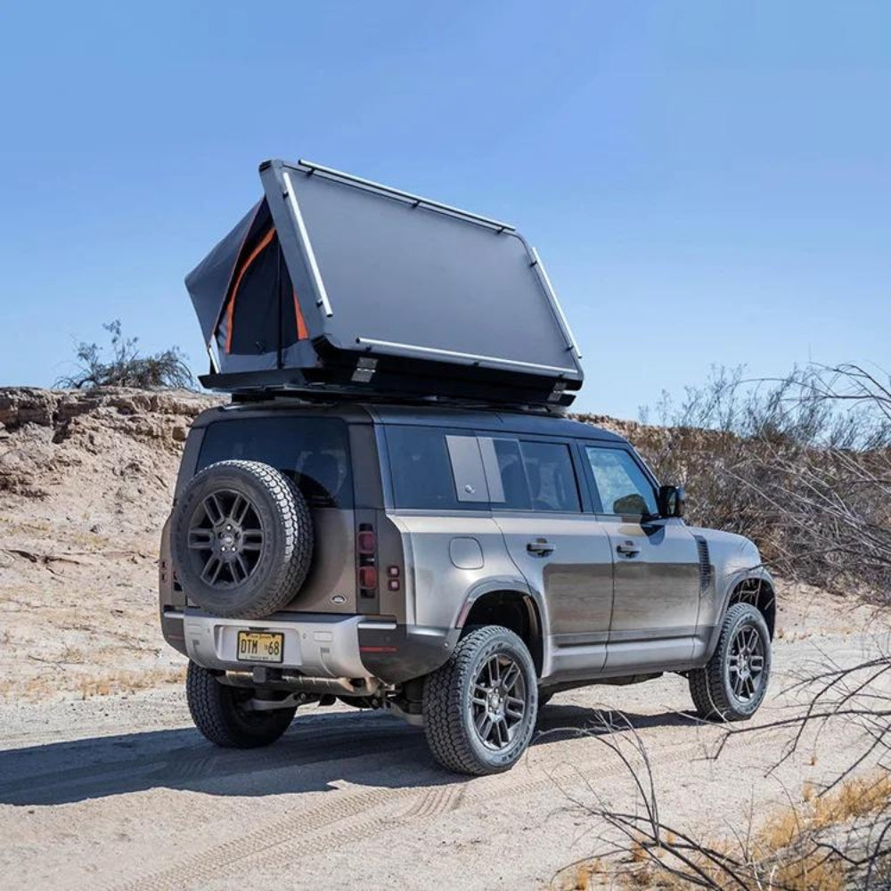 Tenda da Tetto 2 Posti per Auto con Chiusura Rigida
