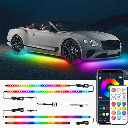 Lampada LED Sotto Auto Design Futuristico