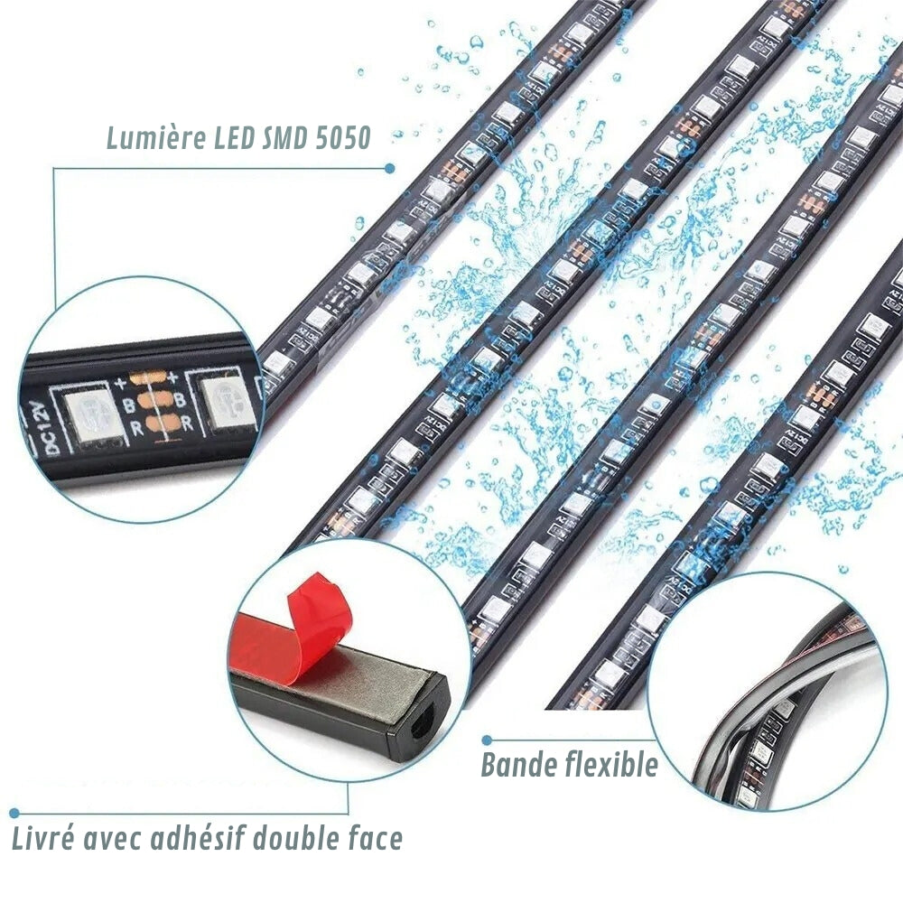 Lampada LED Sotto Auto Design Futuristico