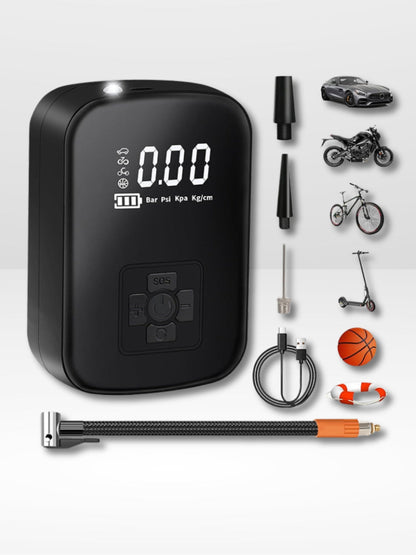 Compressore d'Aria Portatile Ricaricabile senza Fili