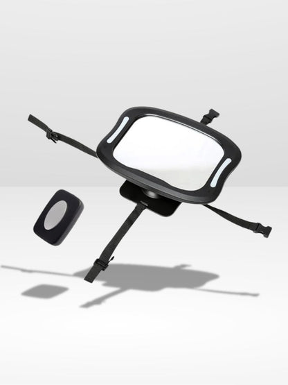 Miroir de Surveillance Bebe pour Voiture avec LED - Marcherelle