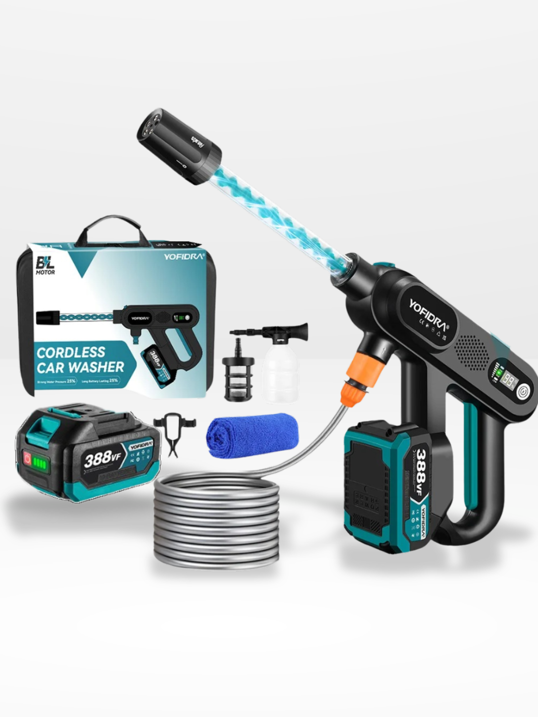 Idropulitrice Portatile 220 Bar Potente 5 in 1