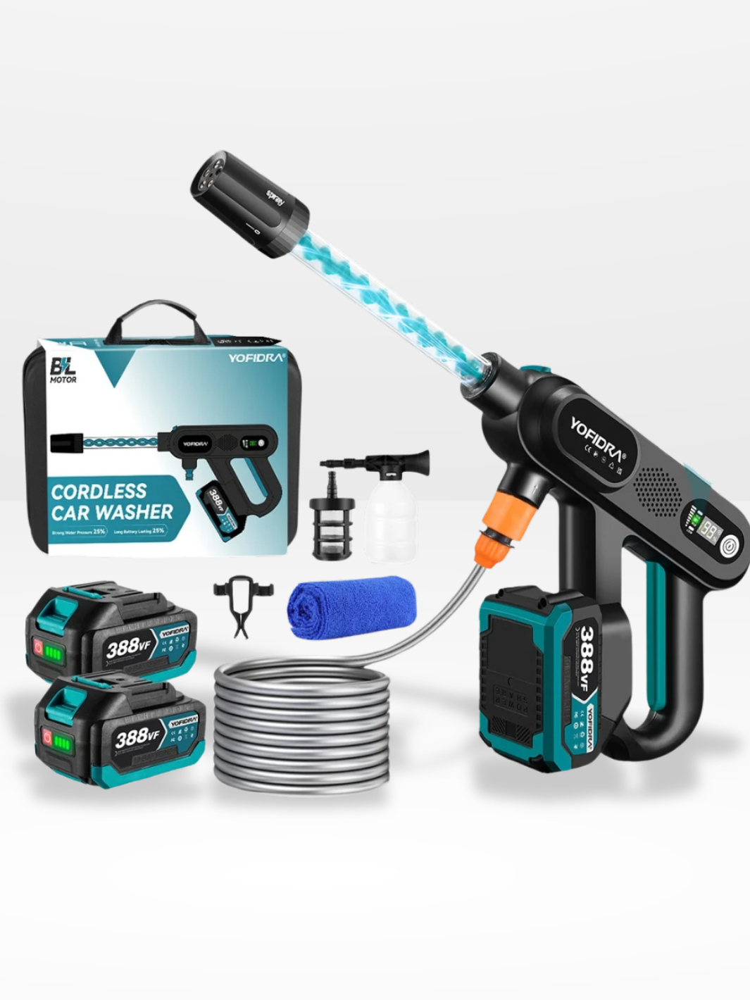 Idropulitrice Portatile 220 Bar Potente 5 in 1