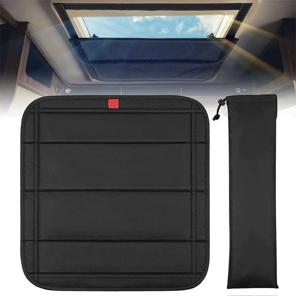 Tenda per finestra caravan arrotolabile ed elegante