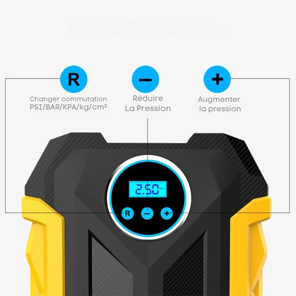 Compressore Pneumatici Portatile e Silenzioso