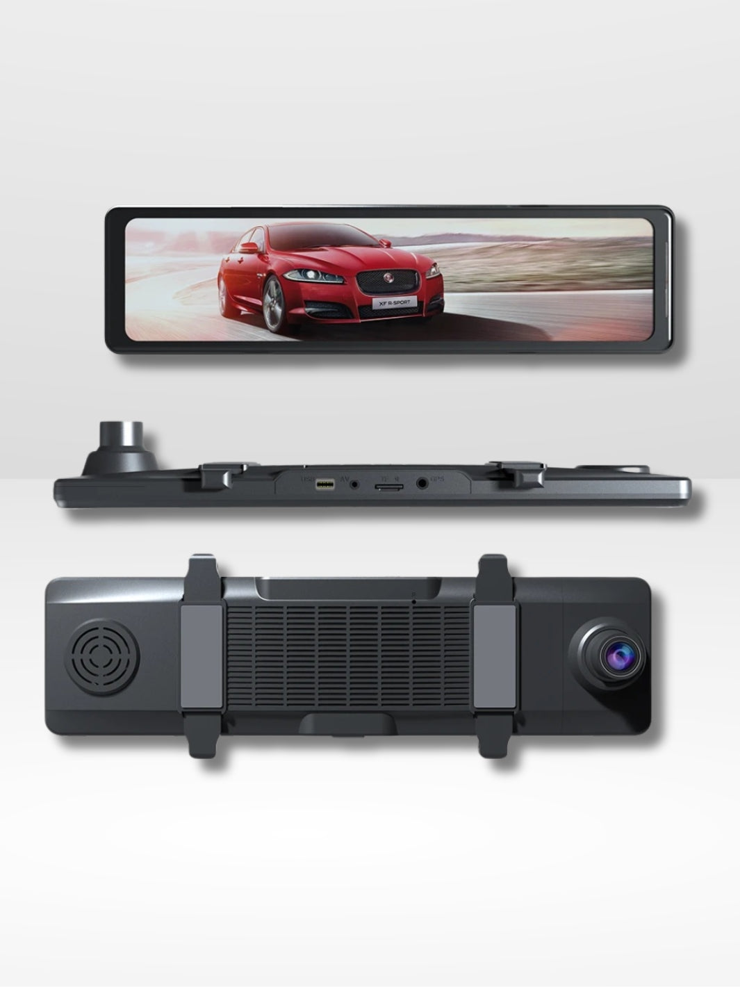 Specchietto Retrovisore con Telecamera 4K Integrata GPS e Registrazione