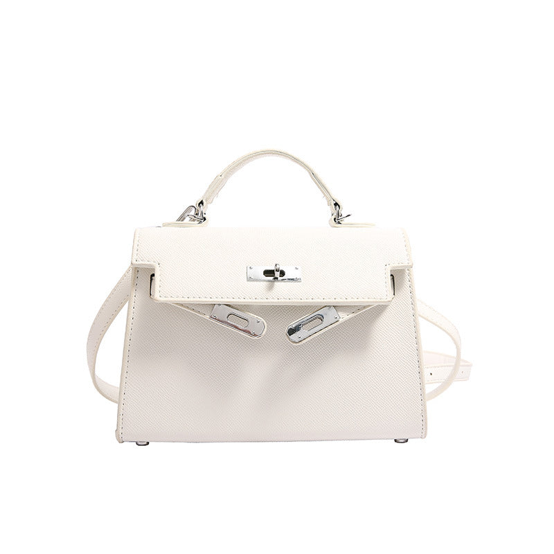 Borsa a mano casual chic in pelle