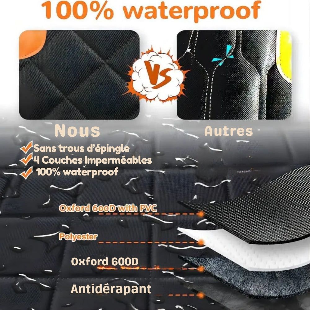 Tappetino per bagagliaio per cani resistente e impermeabile