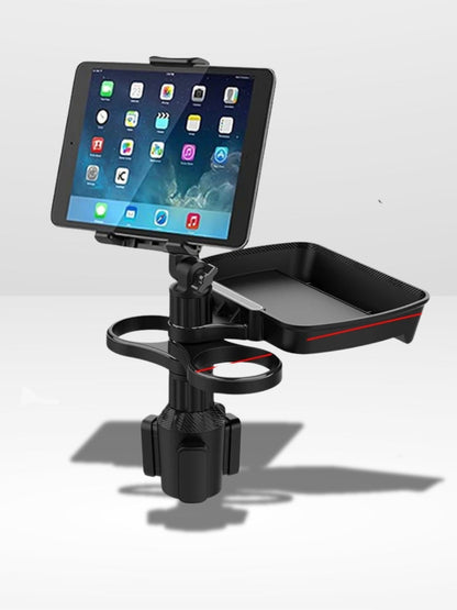 Supporto telefono auto con portabicchiere pratico