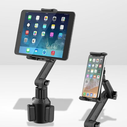 Supporto Tablet con Portabicchiere Regolabile