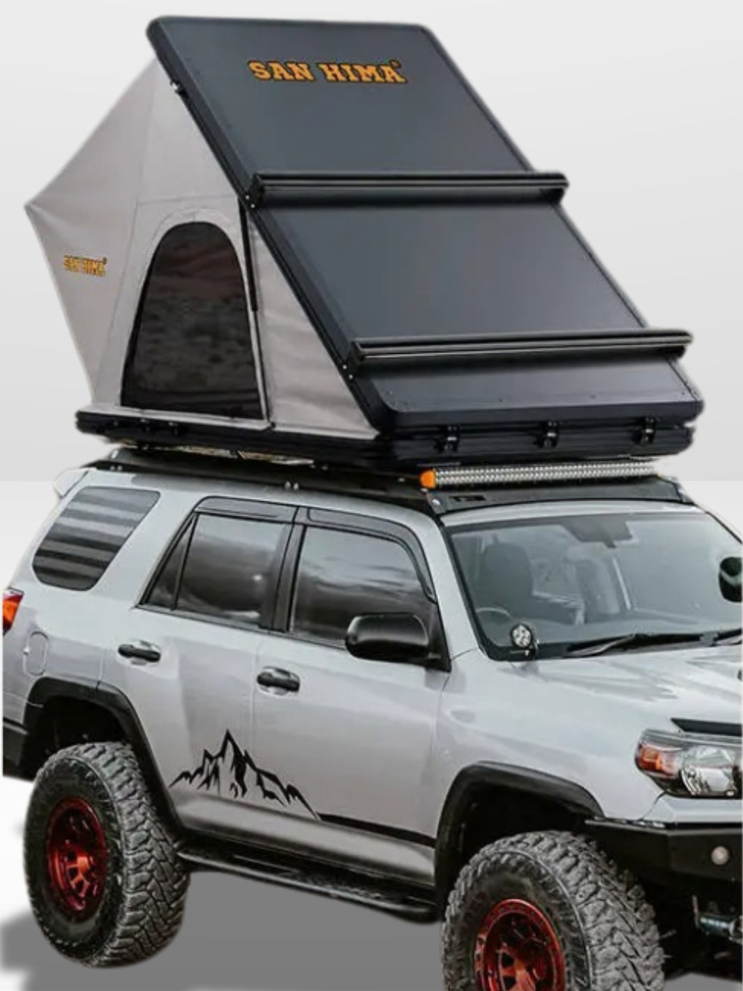 Tenda da Tetto ad Alta Rigidità per Campeggio Confortevole