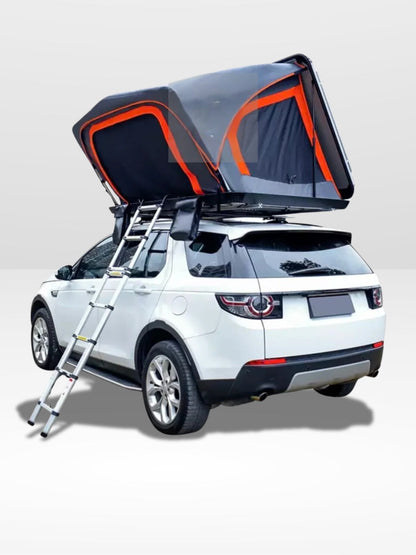 Tenda da Tetto 2 Posti per Auto con Chiusura Rigida