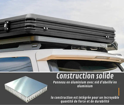 Tenda da Tetto ad Alta Rigidità per Campeggio Confortevole